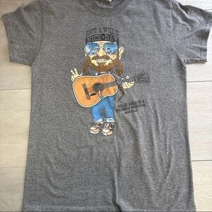 Willie Nelson T-Shirt Men’s Small Have A Willie Nice Day Museum Nashville TN